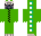 greeny pug onsie