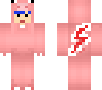 guy in a pig suit