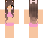 kawaii cat swimsuit girl