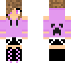 purple gamer girl