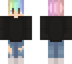 rainbow hair dude