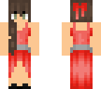 red dress