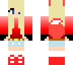 red twin girl