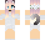 summer dress cat girl