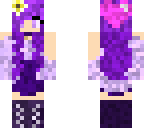 violet with flower