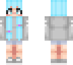 blue girl