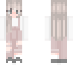 cute pastel pink girl