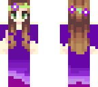 ombre dress lady