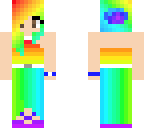 rainbow dress  requested