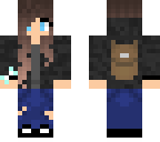 teen zoey with hannah's jacket fixed