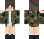 white girl with short brown hair