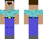 blue eyes minecraft noob