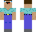 blue eyes minecraft starter