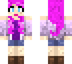 bubble gum pink girl