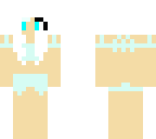 moon in a swim sute