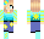 blue girl