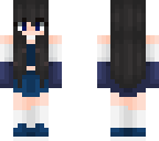blue outfit