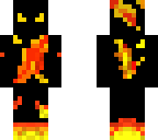 burned by lava