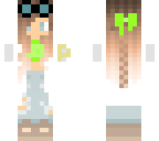 cute scientist girl
