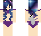galaxy wolf girl -bikini-
