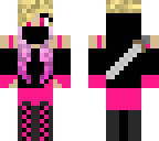 neon warrior girl