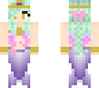purple pink and blue sea mermaid