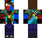 blue and green