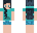 blue girl