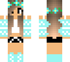 blue summer girl