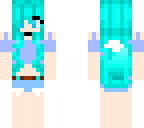 blue werewolf girl