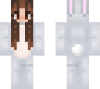 buni in a bunny onesie
