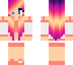 cute sunset girl