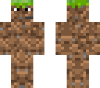grass creature with headphones