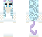 lavender cat girl