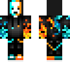 panda ice fire with a hood