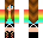 rainbow girl