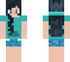 teal hoodie