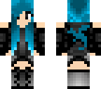 blue dragon girl