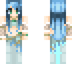 blue mermaid