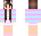 kitty cat girl in bathing suit