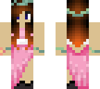 pink beach dress