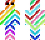 rainbow candyish