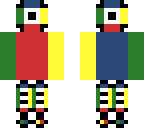 red green blue and yellow