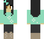 teal girl