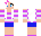 white haried girl 2