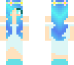 beautiful pastel sea girl