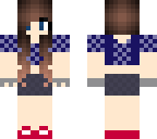 checkerboard winter girl