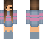 frisk girl cosplayer