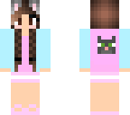 kitty cat girl at the beach finished