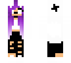 purple bunny girl